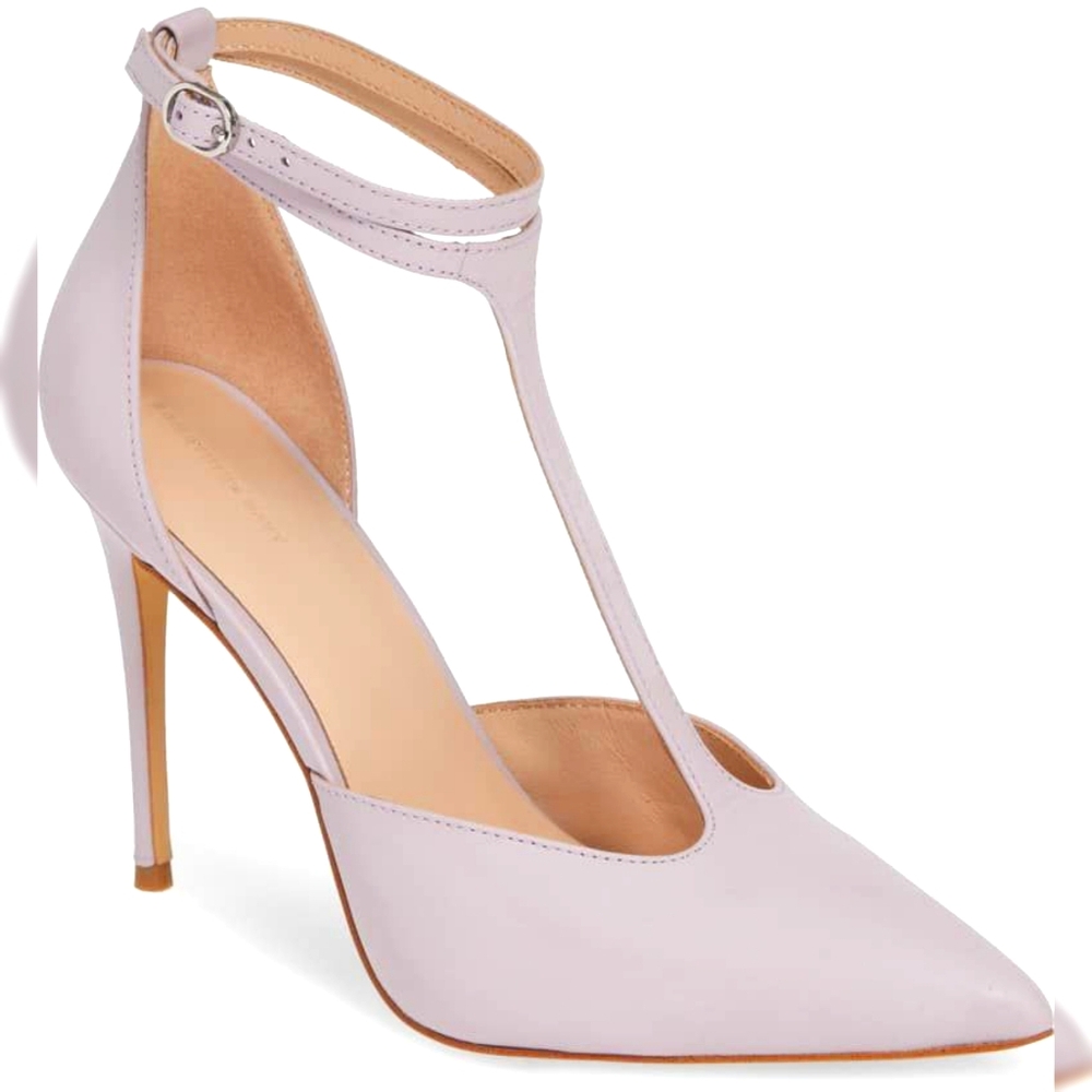 🚫sold🚫 Something Navy Lilac T-strap heel